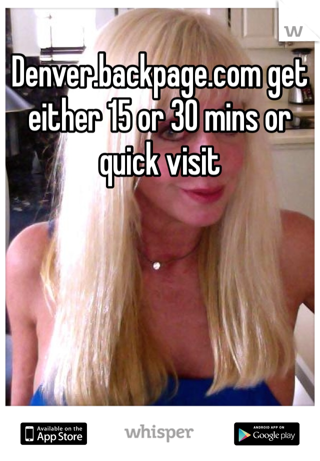 Denver Backpages